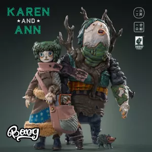Figuras de vinilo YINIAN STUDIO FUNCIONA x 1000 tentáculos KAREN AND ANN - Imagen 1 de 7