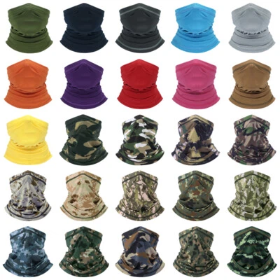 Bandana pescoço gaiter cachecol reutilizável respirável UV protetor solar máscara facial - Imagem 1 de 4