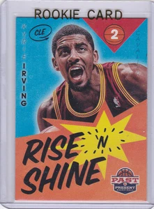 KYRIE IRVING ROOKIE CARD Cleveland Cavaliers RC Past & Present RISE N' SHINE LE! - Picture 1 of 2