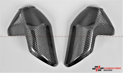 2016-2020 Triumph Speed Triple 1050R Exhaust Covers - 100% Carbon Fiber - Image 1 of 3