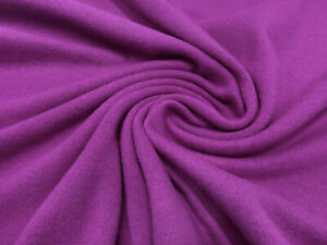 Stoff Ital. Strickstoff 100% Merino Merinostrick Wolle uni orchidee fuchsia