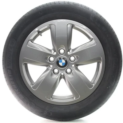 BMW 1er F40 2er F44 Sommerräder Sternspeiche 517 Michelin 205/55R16 91W 6897609 - Bild 1 von 4