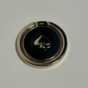 Supporto anello Kate Spade nuovo colori blu navy scuro/oro - Foto 1 di 8