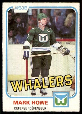 1981-82 O-Pee-Chee Mark Howe Hartford Whalers #128 - Image 1 of 2