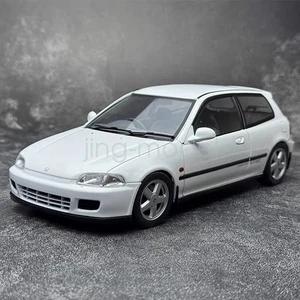 Solido 1/18 HONDA CIVIC 1991 EG6 Metal Diecast Model Car Green/White Toys Gifts - Picture 1 of 20