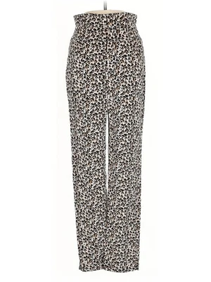 Pantalones informales marrón Rebecca Taylor para mujer 4 Foto 1 de 4