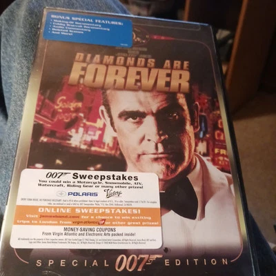 MGM DVD Diamonds Are Forever Special Edition 1971 Factory Sealed - Image 1 of 4