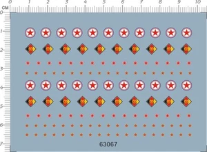 Detalle 1/144 Ejército Popular de Corea del Norte Militar Tanque Marca Modelo Kit Calcomanía - Imagen 1 de 1
