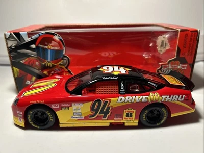 1999 Bill Elliott #94 McDonald’s Drive Thru Taurus 1/24 Diecast Racing Champions - Image 1 of 4