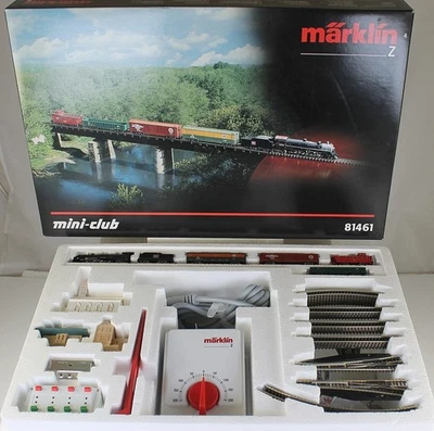Märklin mini club, Spur Z, Startpackung  Art. 81461 "US-Güterzug" - Bild 1 von 4