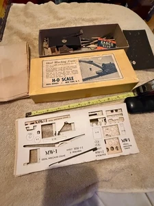 GRÚA DEMOLICIÓN IDEAL VINTAGE (MONTAJE PARCIAL) ESCALA HO EN CAJA ANTIGUA - Imagen 1 de 8