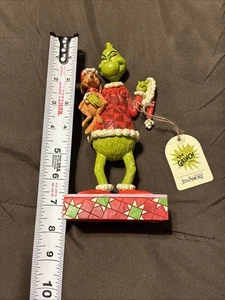 Figura Holiday Grinch & Max de Jim Shore - Imagen 1 de 7