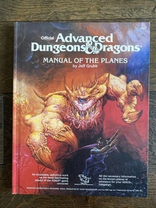 TSR Advanced Dungeons & Dragons AD&D - Manual Of The Planes 1st Ed 1987 - Picture 1 of 6