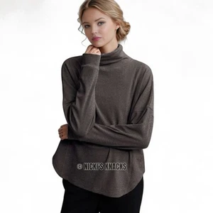 Maglione girocollo Varley Rainer maglione girocollo super morbido spazzolato grigio taglia L - Foto 1 di 11