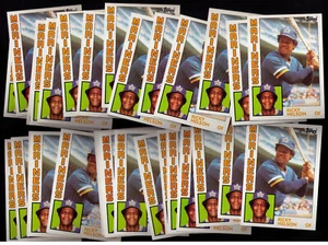 1984 Topps #672 Ricky Nelson 30ct NRMT/MT FR VENDING BOXEN Seattle Mariners - Bild 1 von 2