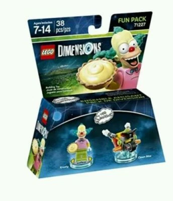 NIB LEGO Dimension 71227 Simpson Krusty Clown 38pc Christmas Gift Toy Free Ship - Image 1 of 2