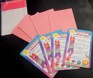 Paquete de 4 tarjetas de felicitación del Día de la Madre GIBSON de niños; nuevo paquete; para nuestra mamá - Imagen 1 de 17