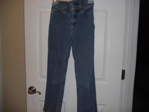 LIZ CLAIBORNE 2P S/C Hepburn Straight Leg Denim Jeans - Picture 1 of 4