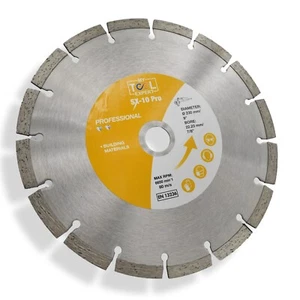Universal segmentierte Diamant Schneidscheibenklinge SX-10 PRO für Winkelschleifer - Bild 1 von 11