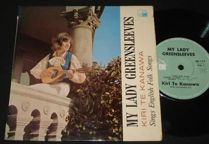 KIRI TE KANAWA - MY LADY GREENSLEEVES 1965 NZ EP 45 - Imagen 1 de 2