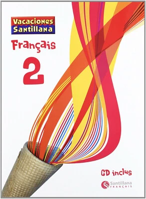 Vacaciónes Santillana, francés, 2 ESO. Cuaderno incluye CD  - Imagen 1 de 2