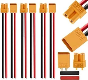 3 pares de enchufes/hembros XT30 | Cable de silicona 16AWG para modelismo RC ... - Imagen 1 de 5