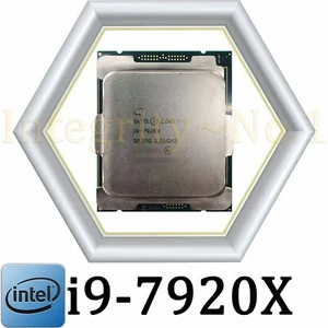 Intel Core i9-7920X SR3NG 2.90GHz 12-Core LGA-2066 X-Series CPU Processor - Picture 1 of 1