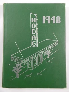 1948 RHINELANDER SENIOR HIGH SCHOOL Wisconsin Original YEARBOOK Annual Hodag - Picture 1 of 2
