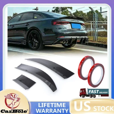 Para porta-malas traseiro ajustável capô spoiler lábio teto cauda asa carro sedã universal - Imagem 1 de 4