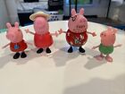 Peppa Pig 2003 Figure Vacation Holiday Lot Of 4 Figures