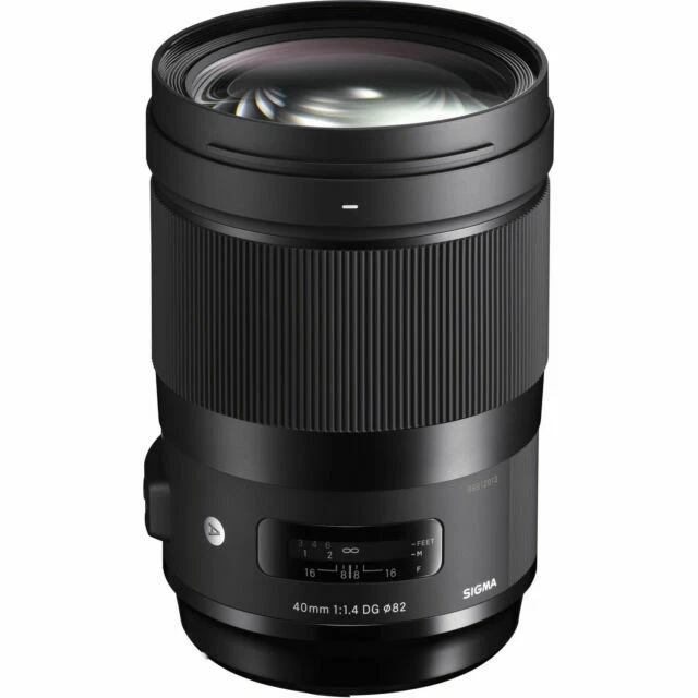 Sigma 40mm F1.4 ART DG HSM NEW PRIME WIDE Lens for NIKON CAMERA in FACTORY BOX - Image 1 of 1
