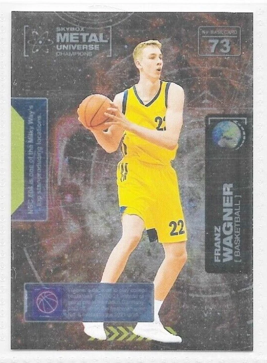 Franz Wagner Orlando Magic 2021 Metal Universe Champions #73 - Image 1 of 1