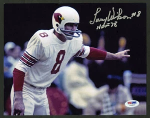 Larry Wilson SIGNED 8x10 Photo + HOF 78 St. Louis Cardinals PSA/DNA AUTOGRAPHED - Picture 1 of 1