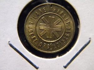 Token Oregon Eugene Lane Transit District Bueno para una tarifa LTD 240D - Imagen 1 de 2