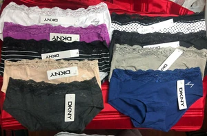 DKNY DOWNTOWN COTTON HIPSTER PANTY CHOOSE YOUR COLOR AND SIZE NEW - Picture 1 of 26