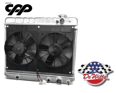 1963-66 Chevy C10 GMC Truck Dewitts LS Conversion Aluminum Radiator A/T 6139017A - Image 1 of 4