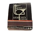  "Hotel Zum Storchen Zurich" Matchbook