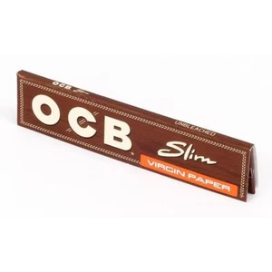 10 x BOOKLETS OCB VIRGIN PREMIUM SLIM KINGSIZE ROLLING PAPER KING SIZE - Picture 1 of 1
