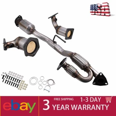 3x Catalytic Converters For 2008 2009 2010 2011 2012-2019 Nissan Murano 3.5L EPA Foto 1 de 4