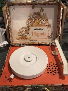 Vintage VHTF Retro DeJay Playmates SP12 Childrens Record Player Plays33s/45s - Picture 1 of 2