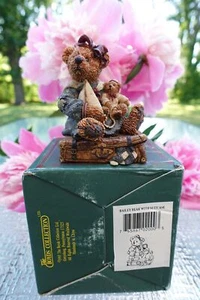 Boyds Bear and Friends - Bailey Bear with suitcase 8E/1289 - Picture 1 of 10