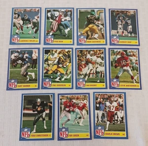 Vintage 1984 Topps Blue NFL Star 11 Card COMPLETE Set NRMT Marino Rookie RC - Picture 1 of 1