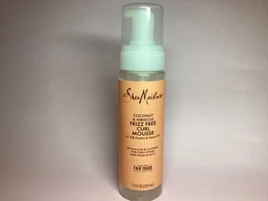 Shea Moisture Coconut & Hibiscus Frizz-Free Curl Mousse 222ml - Picture 1 of 3