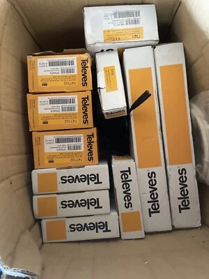 TELEVES IRS TV SATELLITE Job Lot - Quattro, M-switches, Headline Amplifiers PSU - Image 1 of 4