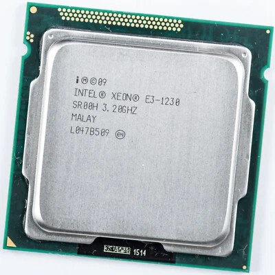 Intel Xeon E3-1230 SR00H LGA1155 3.2GHz Quad Core Processor Hyperthreaded - Image 1 of 3