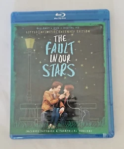 The Fault in Our Stars (Blu-Ray/DVD) - Little Infinities Extended Edition NEW - Picture 1 of 3