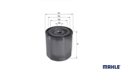 Mahle OC 271 Oil Filter for Citroen Daf Daihatsu Fiat Hyundai Lada Lancia Nissan - Image 1 of 2