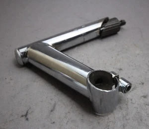 Stelo cromato / 1" pollici / 110 mm / ø 25,4 mm / acciaio / 326 g / albero lungo 140 mm - Foto 1 di 8