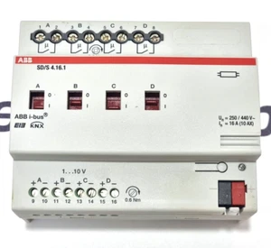 ABB SD/S4.16.1 Switch Dimmer Actuator 2CDG110080R0011 - Picture 1 of 9