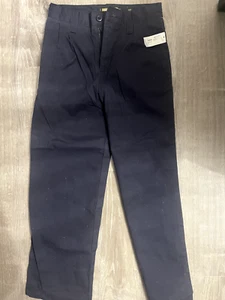 Old Navy Boys Size 10 Slim Fit Chino School Uniform Pants Navy NWT - Picture 1 of 1